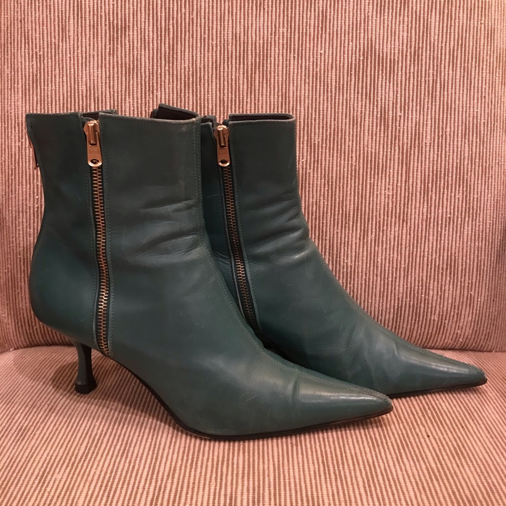 Michel Perry triple zip ankle boots